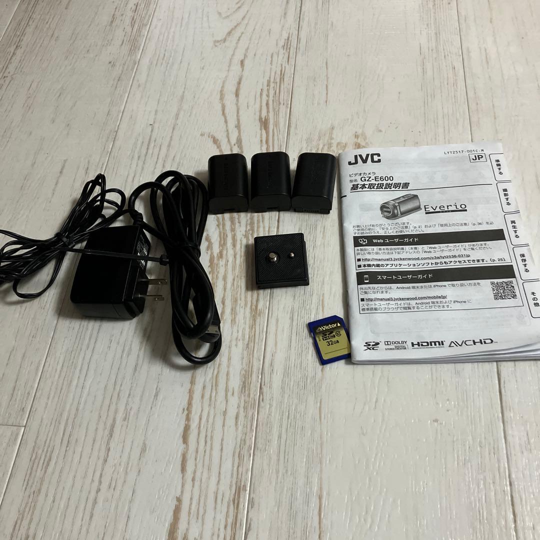 JVCビデオカメラEverio、ライターセット