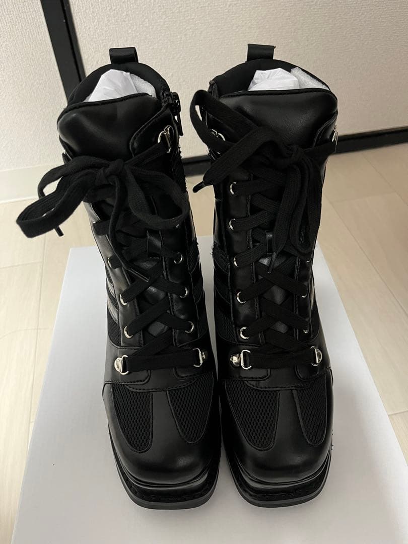 スニーカーチャンキーブーツ(HARE)