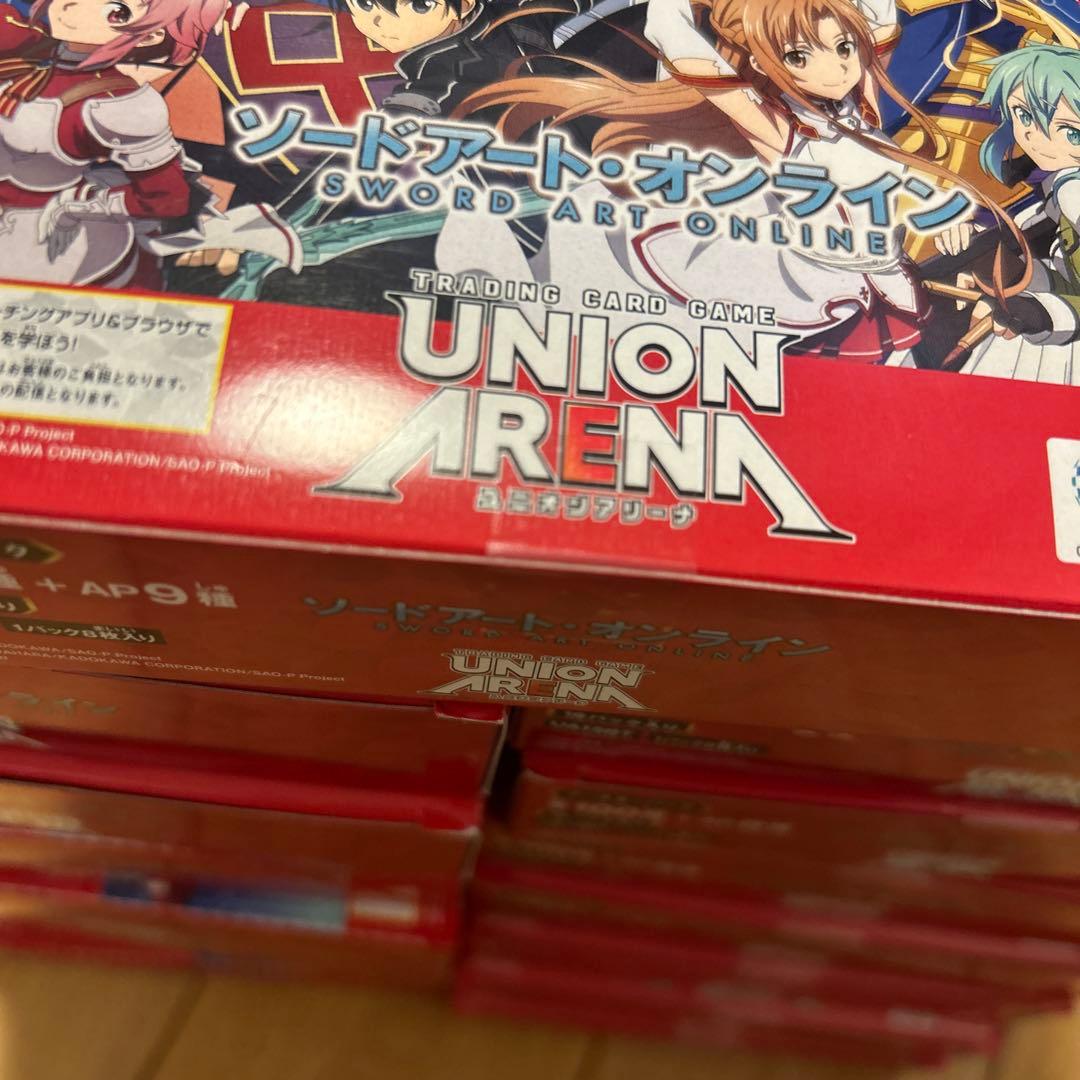 ユニオンアリーナ　ソードアートオンライン　新品未開封　テープ付き　15BOX