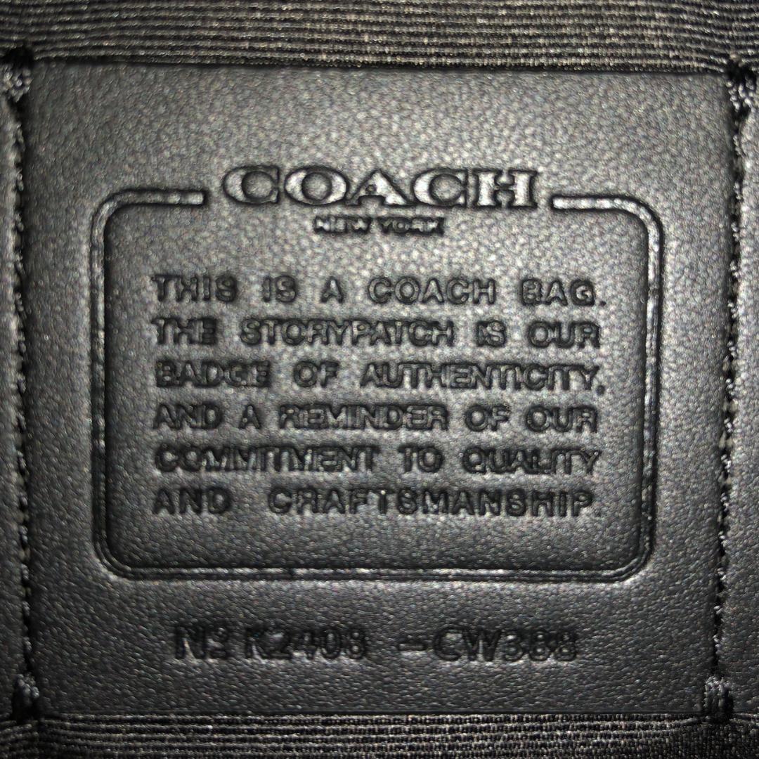 【極美品】COACHコーチ　サリバン　ショルダーバッグ　PVC　シグネチャー