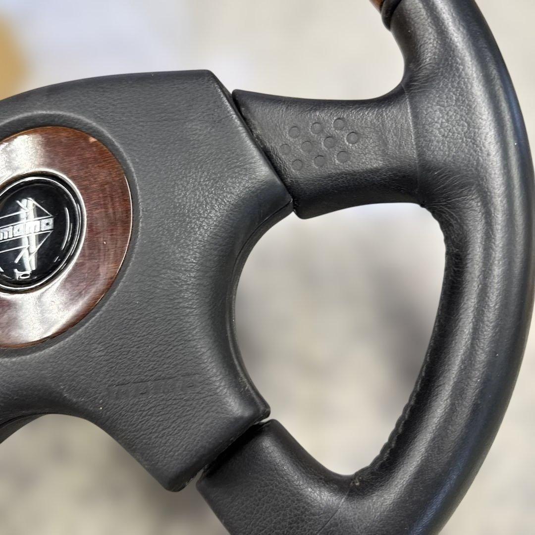 く*れ様 ★ MOMO モモ OLYMPICオリンピック ウッドステアリングハン