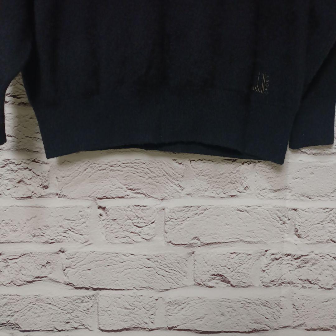 美品■dunhill カシミヤ100% タートルネックセーター ブラック