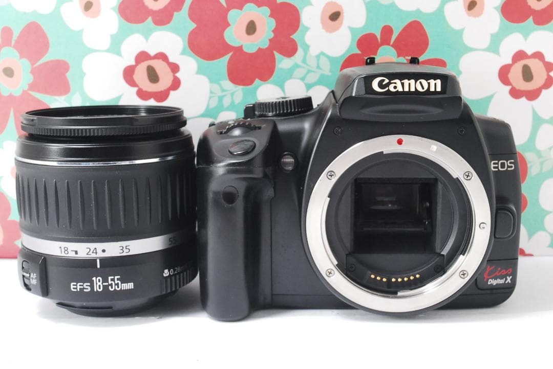 m*ー様 ❤スマホに転送❤Canon kiss Xレンズキット❤人気機種❤