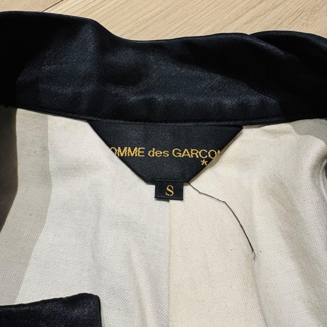 CdG 2010aw RtW [良品] ブラックサテンリボンジャケ