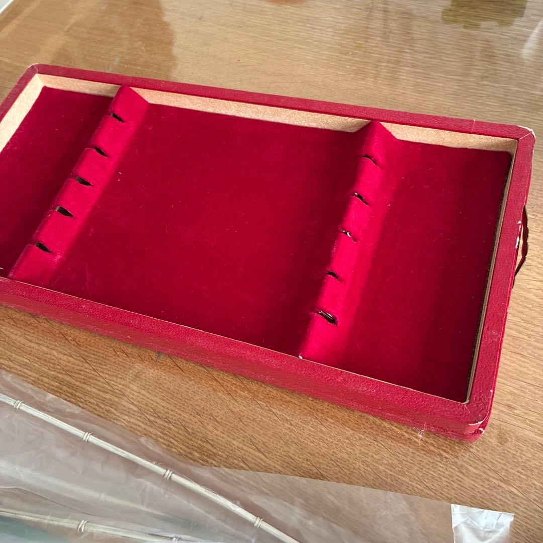 銀製　ストロースプーン　縁起柄