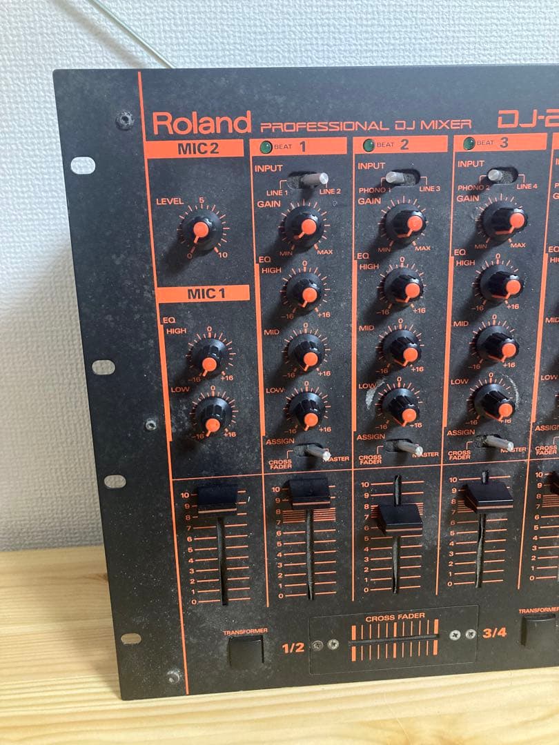 ☆超超激レア ROLAND DJ2000 ミキサー 名機 ジャンク品 ローランド
