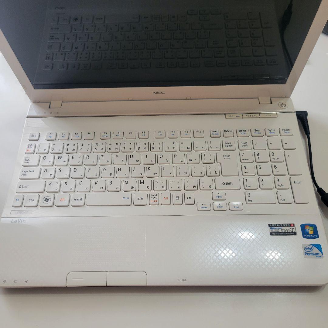 NEC ノートPC ホワイト