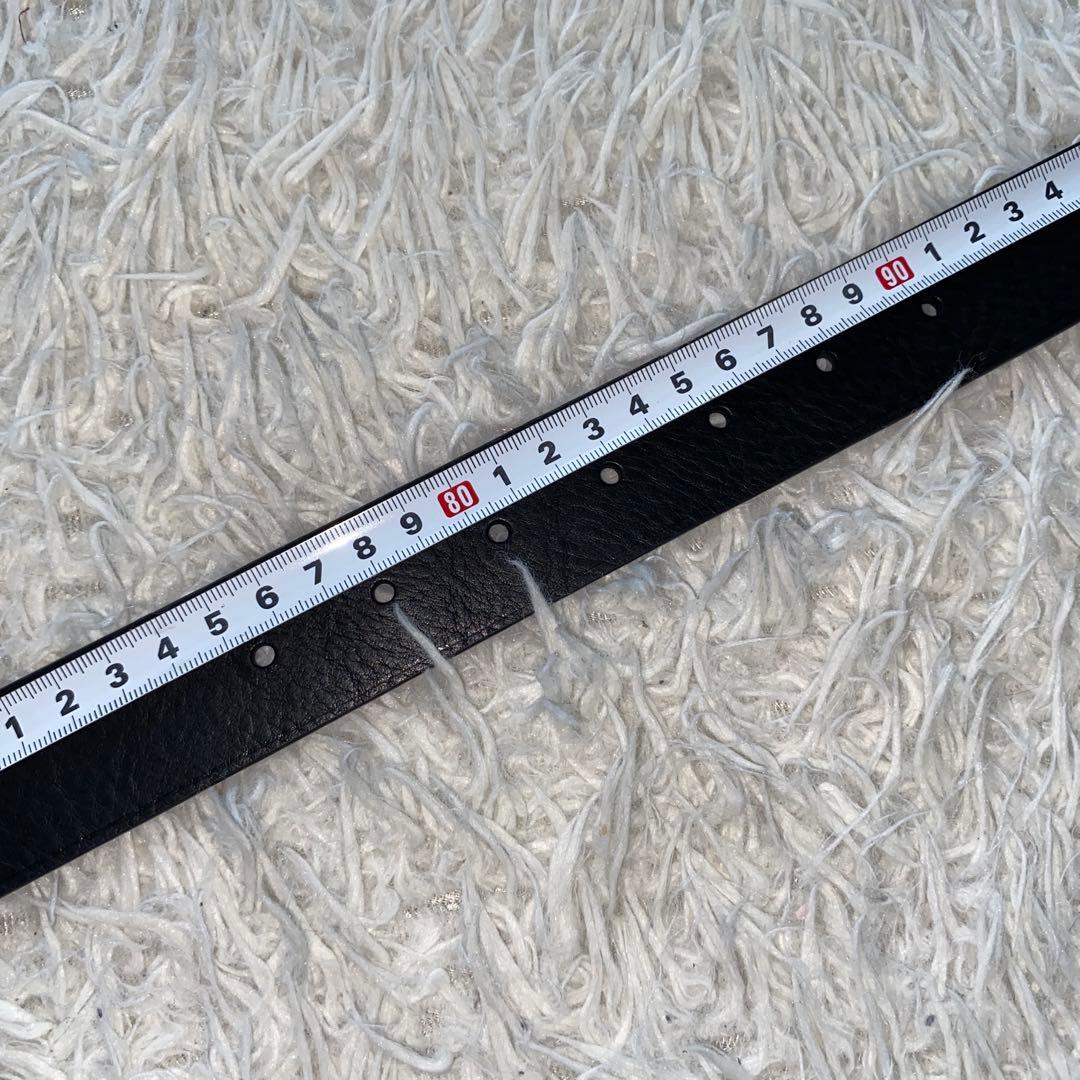 【りんごっちMAISON BOINET/メゾンボワネ】35MM ベルト　黒