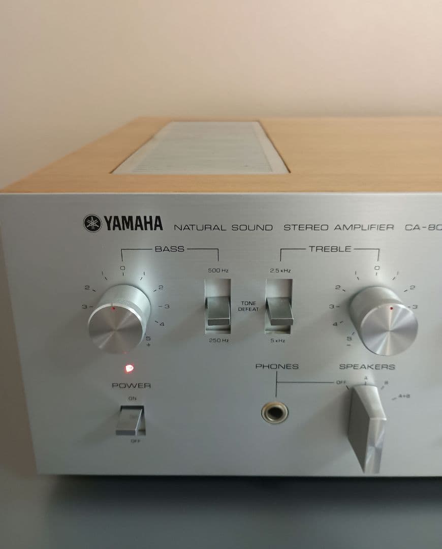 【美品】YAMAHA プリメインアンプ CA-800