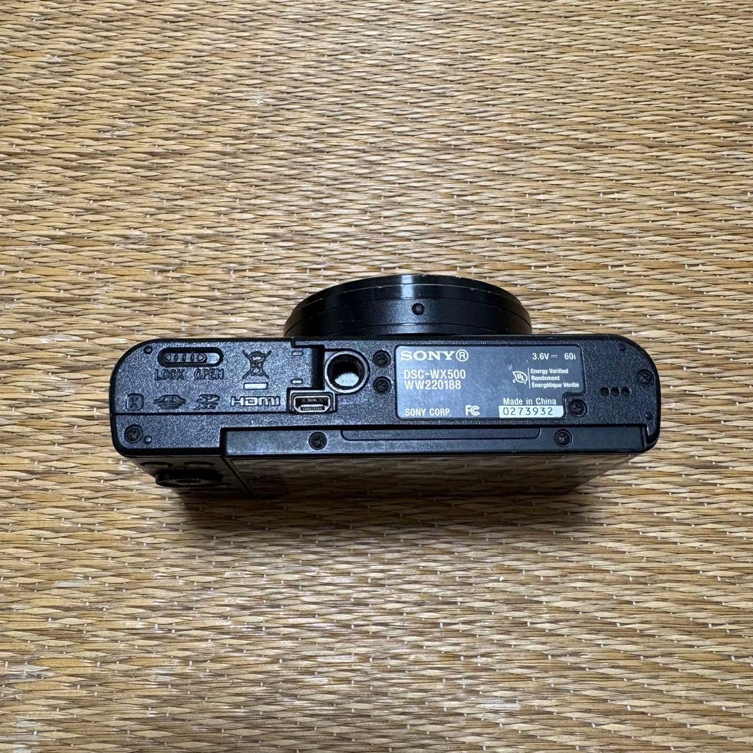 【ジャンク】SONY Cyber-shot DSC-WX500 ブラック
