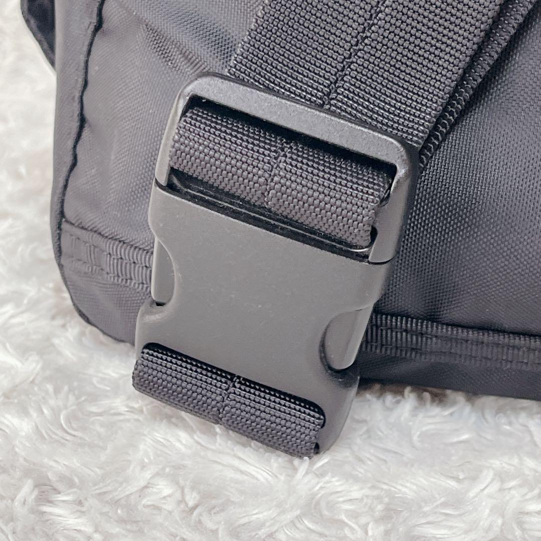 【美品】PORTER FLASH フラッシュ ボディバッグ 2層 ブラック