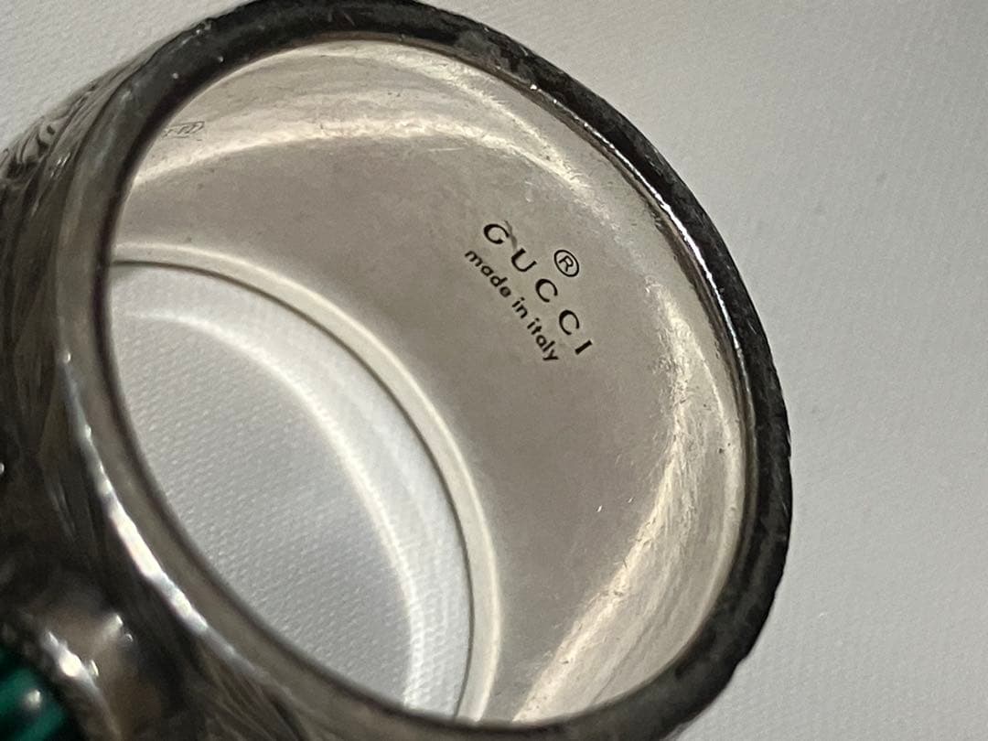 GUCCI シルバーリング　トラ スカル シルバーリング