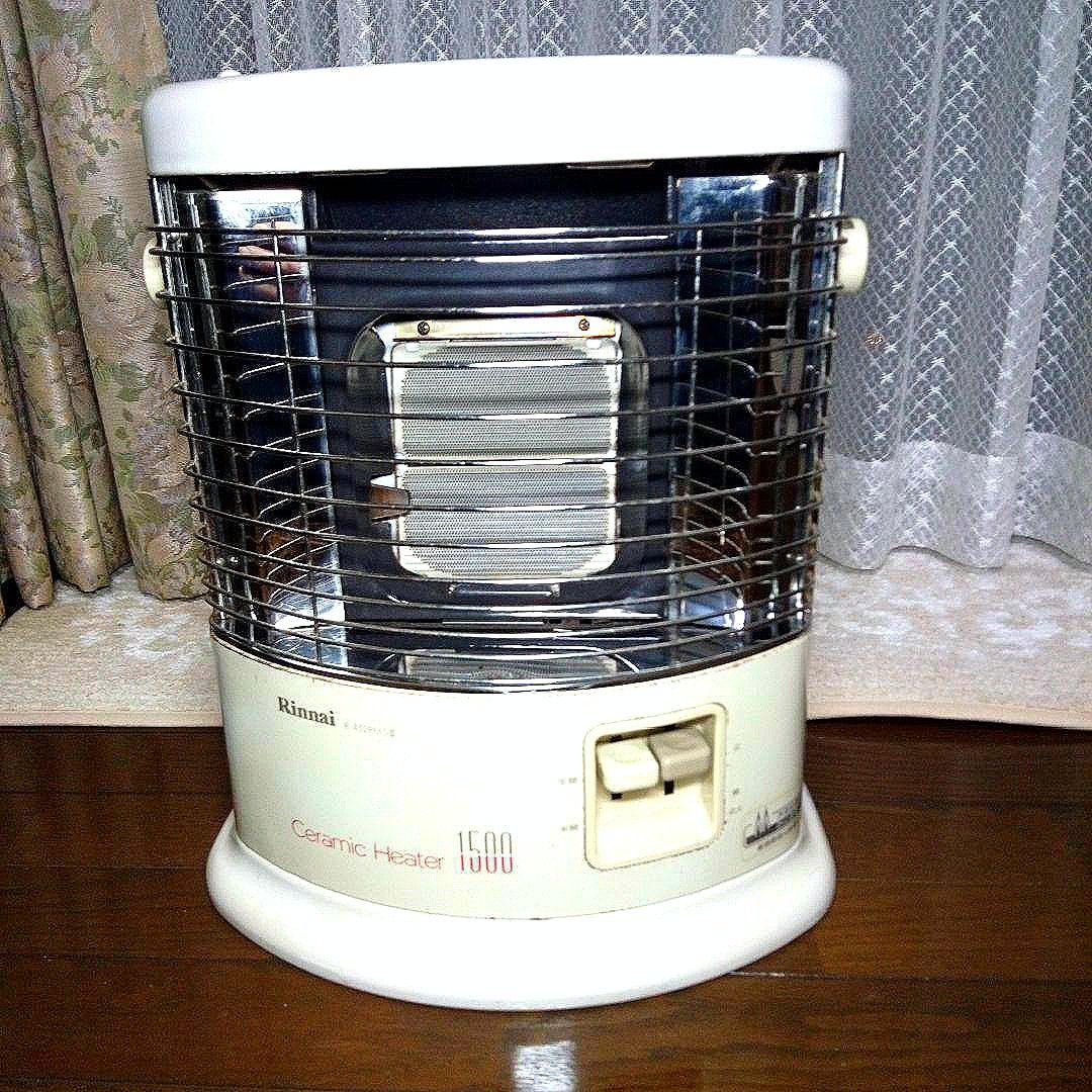 8畳 ガス赤外線ストーブ 1台 LPガス用 リンナイ 日本製