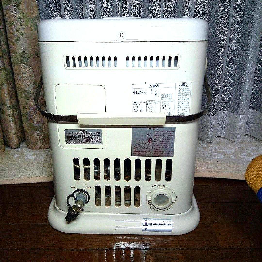 8畳 ガス赤外線ストーブ 1台 LPガス用 リンナイ 日本製