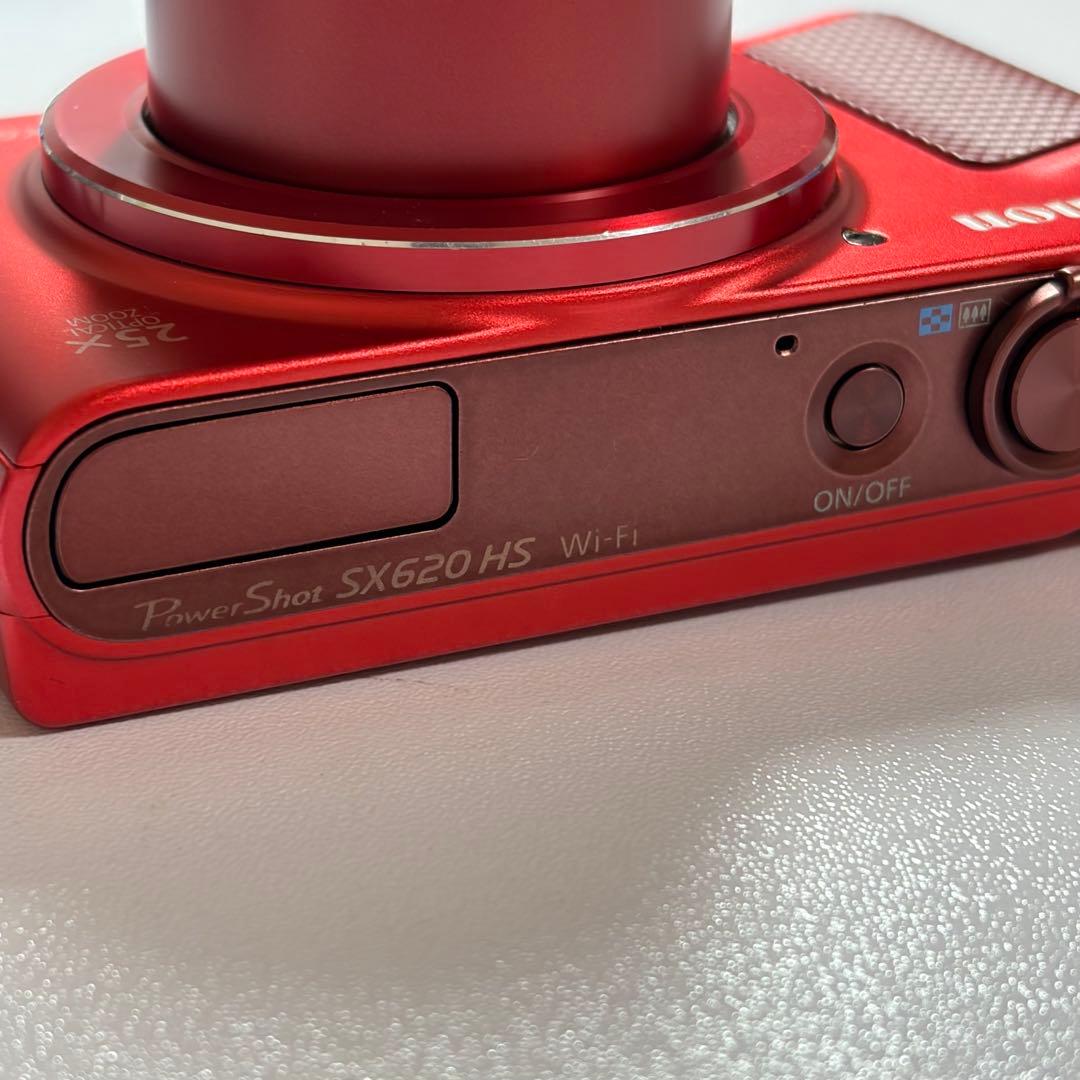 【Canon】PowerShot SX620HS レッド　Wi-Fi【キヤノン】