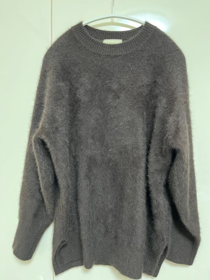 本日のみ価格　ユナイテッドアローズ　フォックスカシミヤ　クルーネックニット