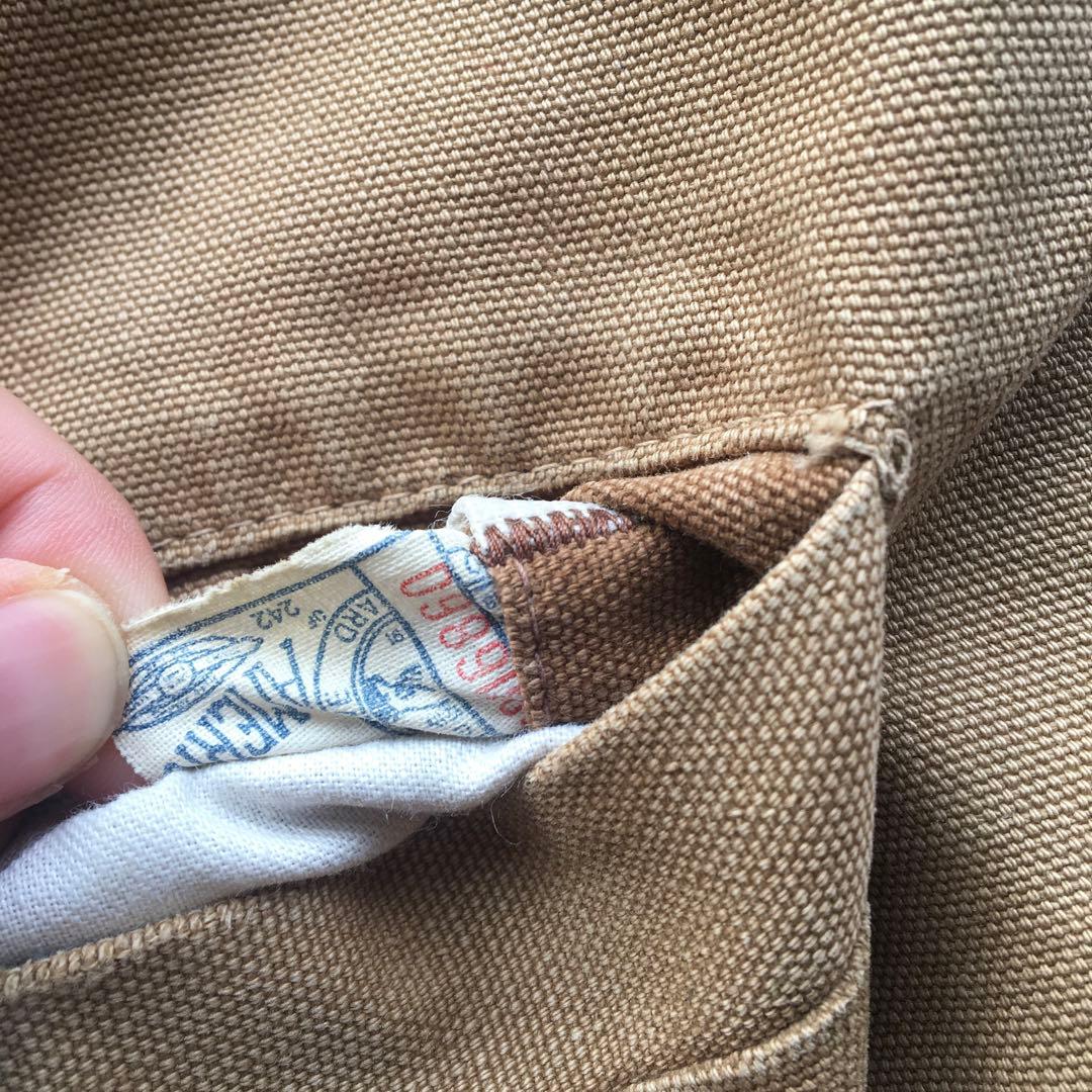 70's carhartt カーハート ダックベスト 裏ボア USA製