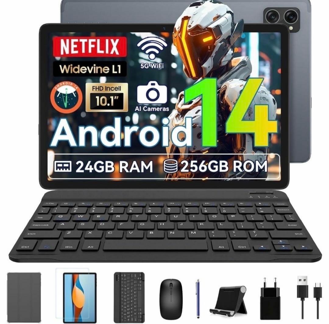 【AI タブレット 10インチ 2025年新登場】タブレットPCWi-Fiモデル