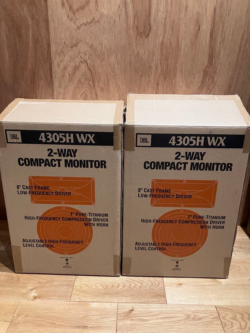 JBL 4305H WX 2台セット(箱あり)
