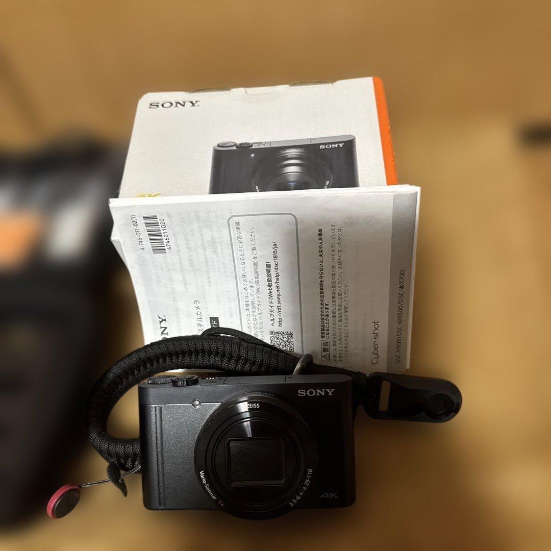 SONY サイバーショット DSC-WX800 4K 同時充電器 バッテリー3個