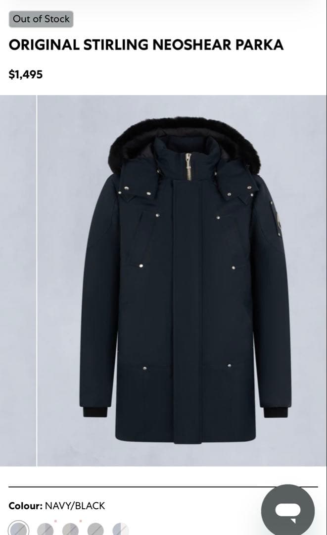 美品✨ moose knuckles ムースナックルズ ダウンジャケット コート