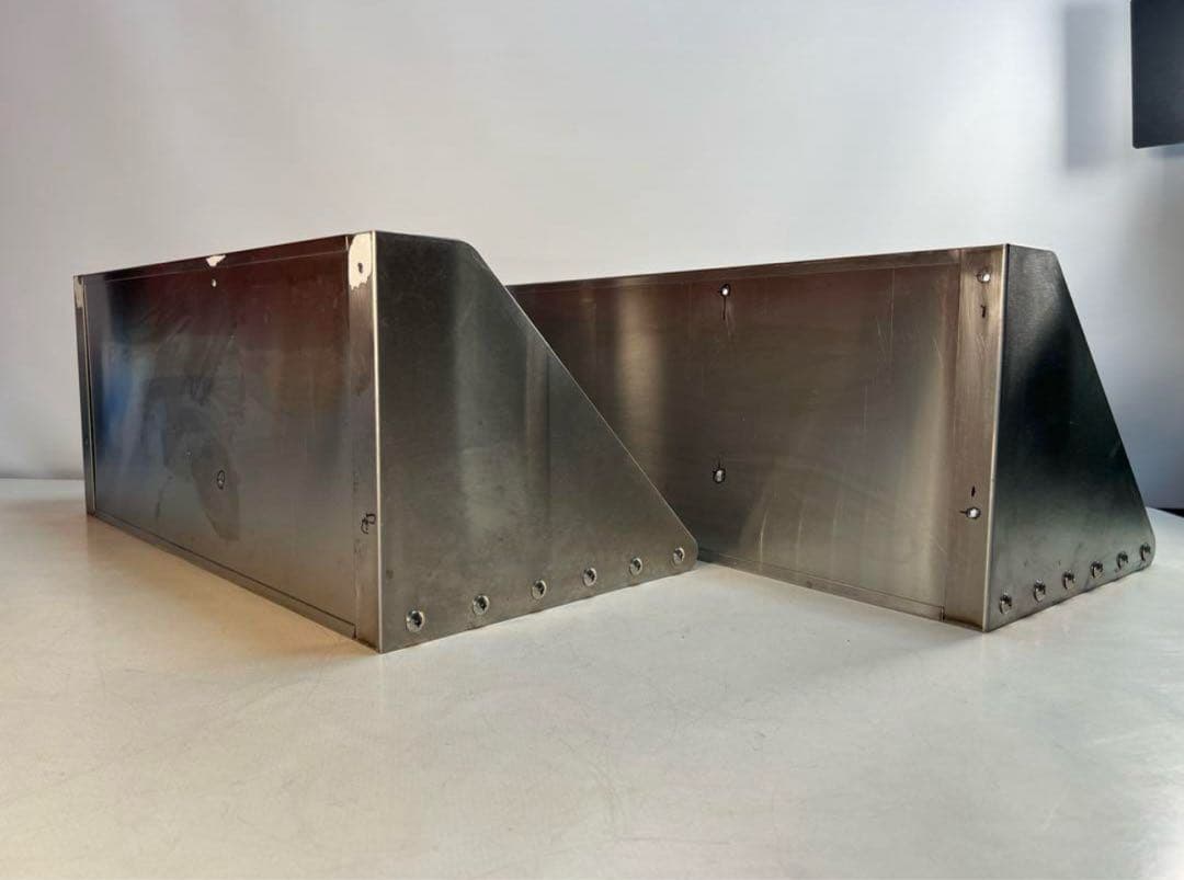 パイプ棚 壁付棚 業務用 ステンレス棚 中古 厨房用品　2個セット