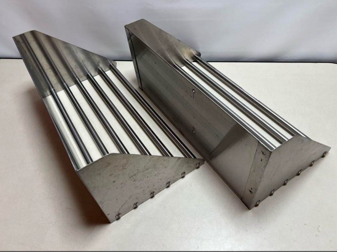 パイプ棚 壁付棚 業務用 ステンレス棚 中古 厨房用品　2個セット