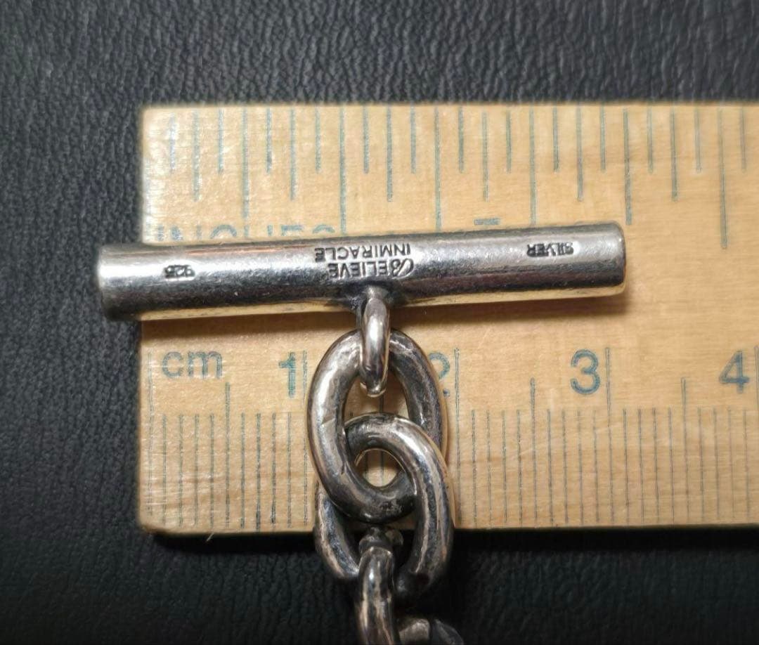 Believe in miracle ブレスレット 925 定価6万円