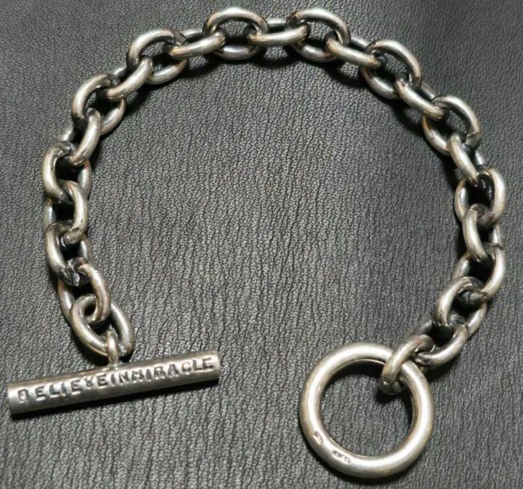 Believe in miracle ブレスレット 925 定価6万円
