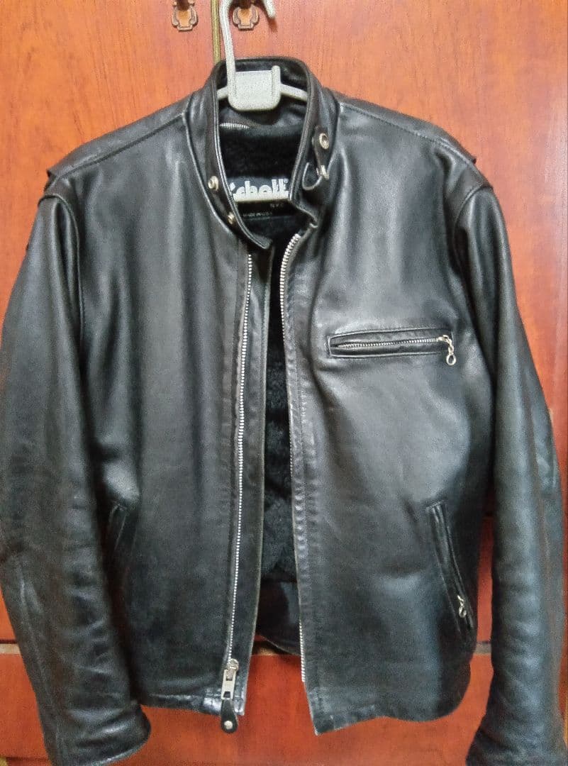 schottシングルライダースジャケット