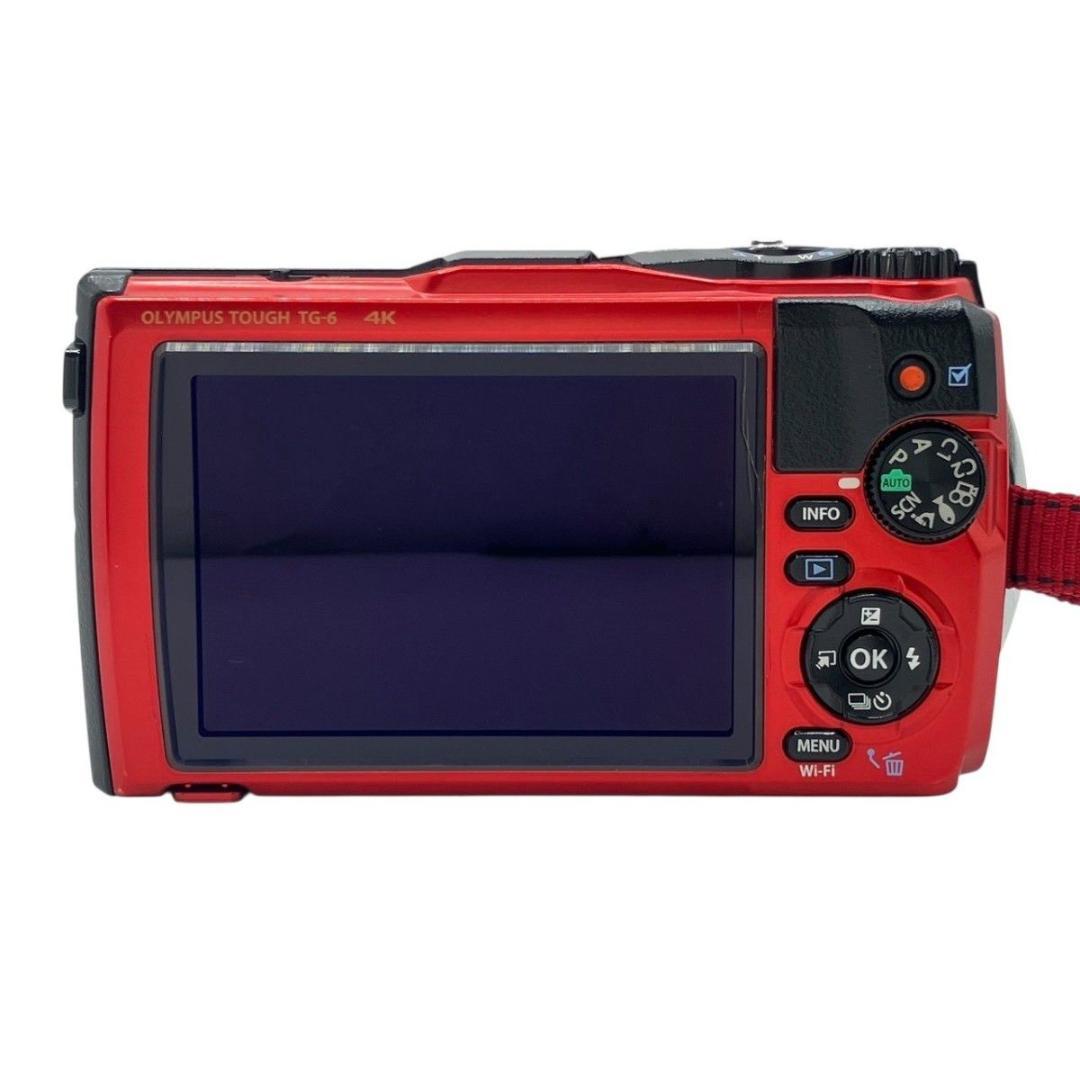 OLYMPUS Tough TG-6 デジカメ　コンデジ　カメラ　赤　動作確認済