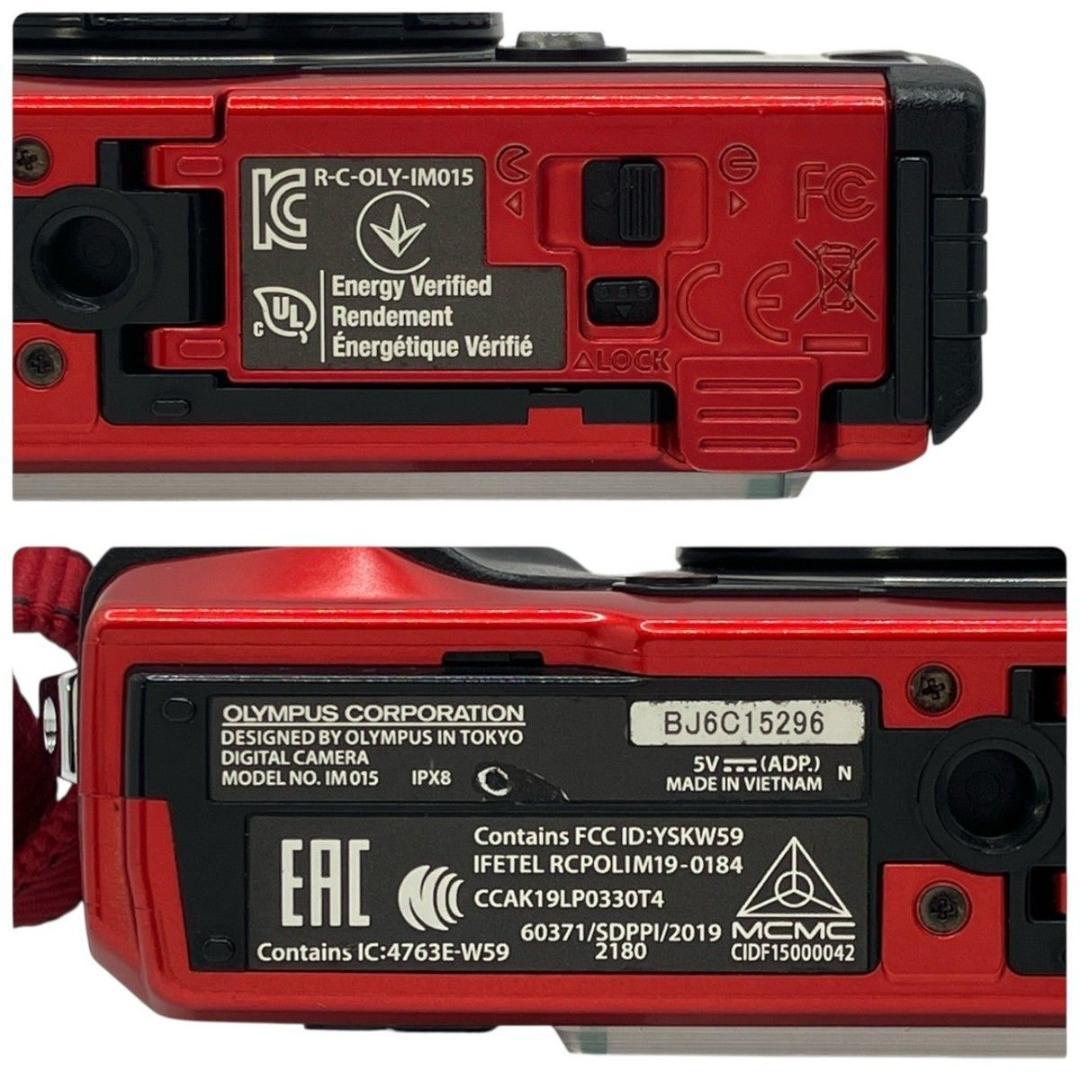 OLYMPUS Tough TG-6 デジカメ　コンデジ　カメラ　赤　動作確認済