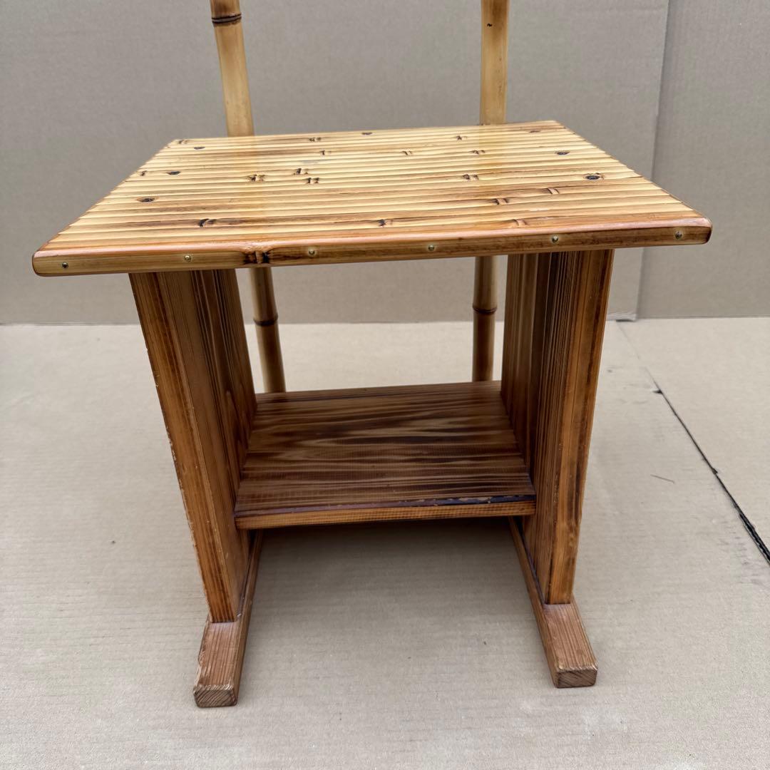 梅里竹芸　椅子　竹　【A-98】