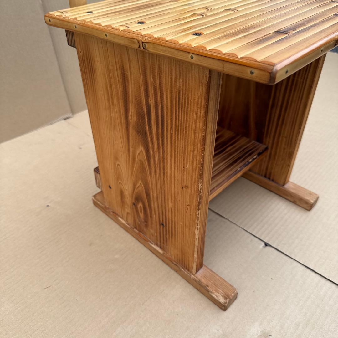 梅里竹芸　椅子　竹　【A-98】