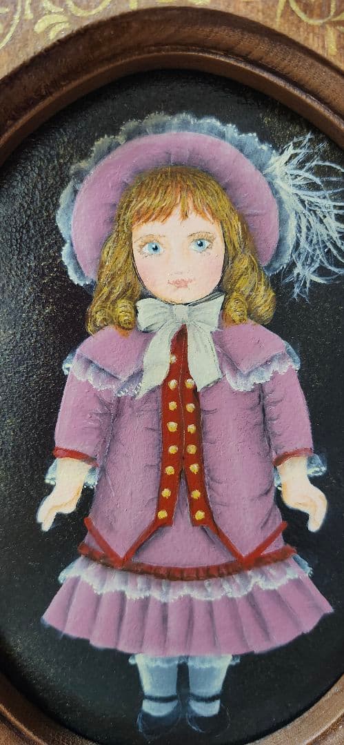 トールペイント作品ANTIQUE-Doll