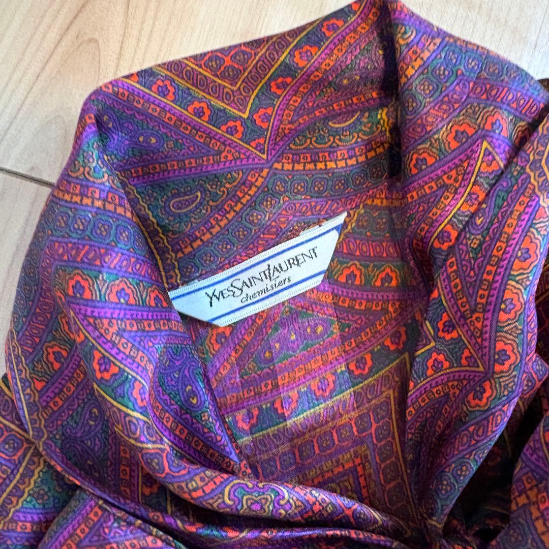 Yves Saint Laurent ヴィンテージボウタイブラウス