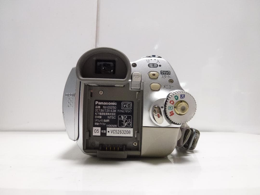 希少　動作品　Mini DV　パナソニックビデオカメラ　NV-GS250　大人気