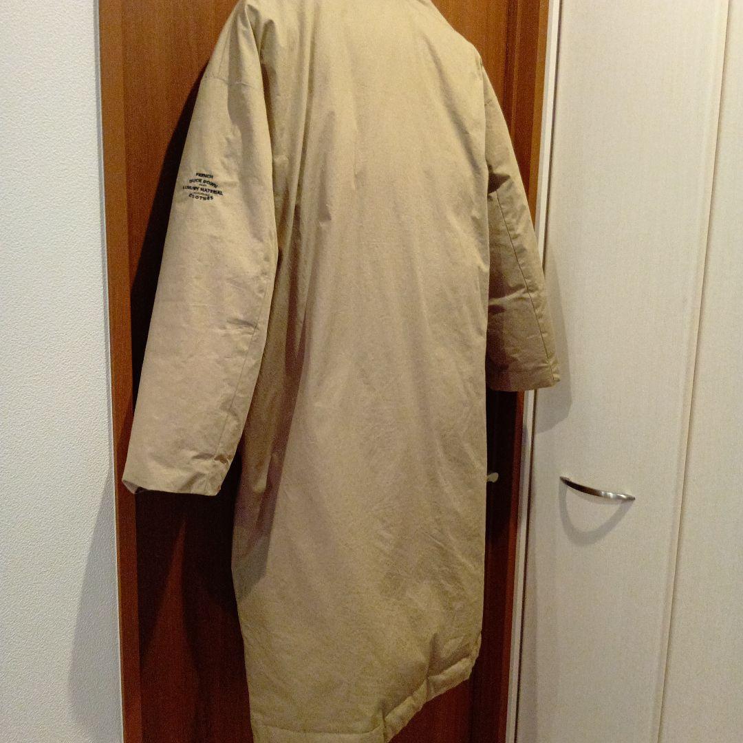 ピュアルセシン　フレンチダックダウンコート　ベージュ