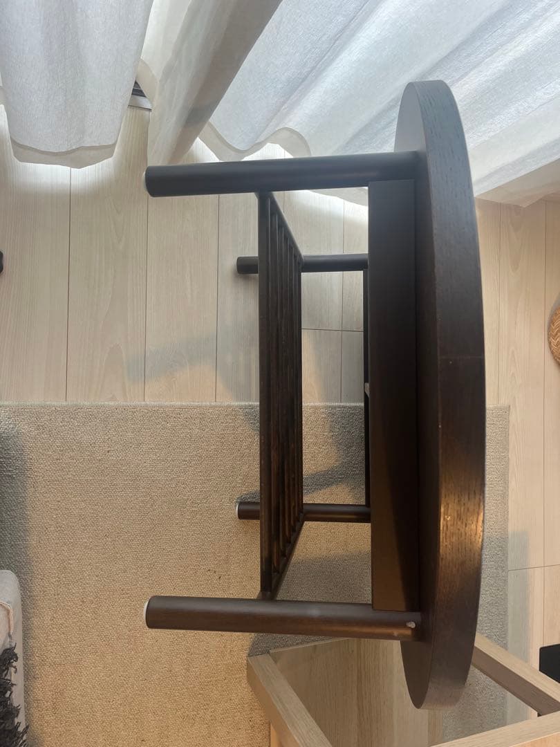 IKEA LISTERBY イケア　リステルビー　丸テーブル　ダークブラウン