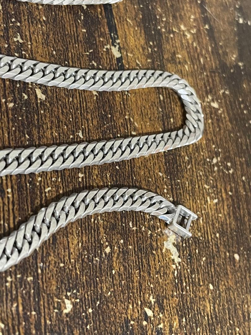 ニ*コ様 喜平 シルバー925 6面 silver925 早い者勝ちです。