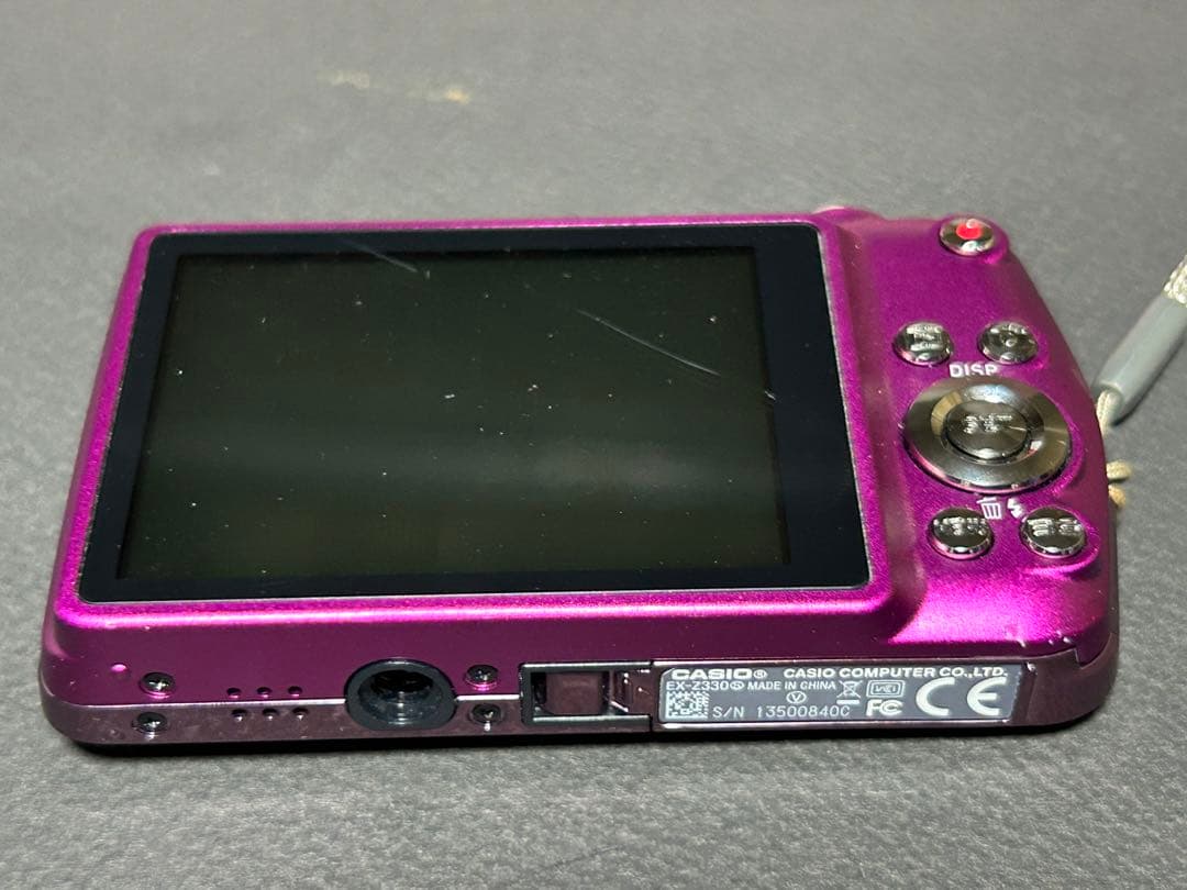 CASIO EXILIM EX-Z330 パープル コンパクトデジタルカメラ