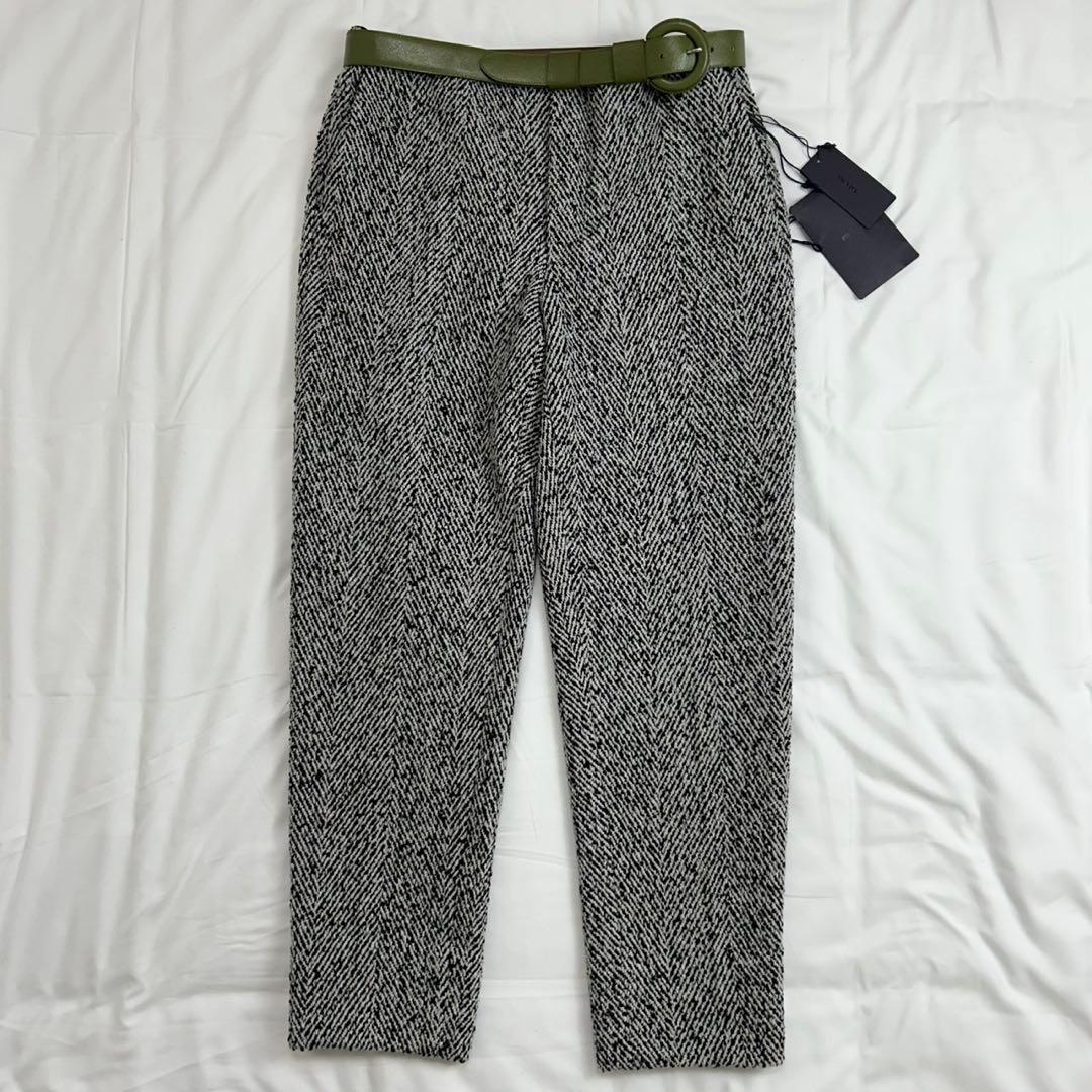 未使用品 24AW PRADA プラダ ウールブレンド セットアップ