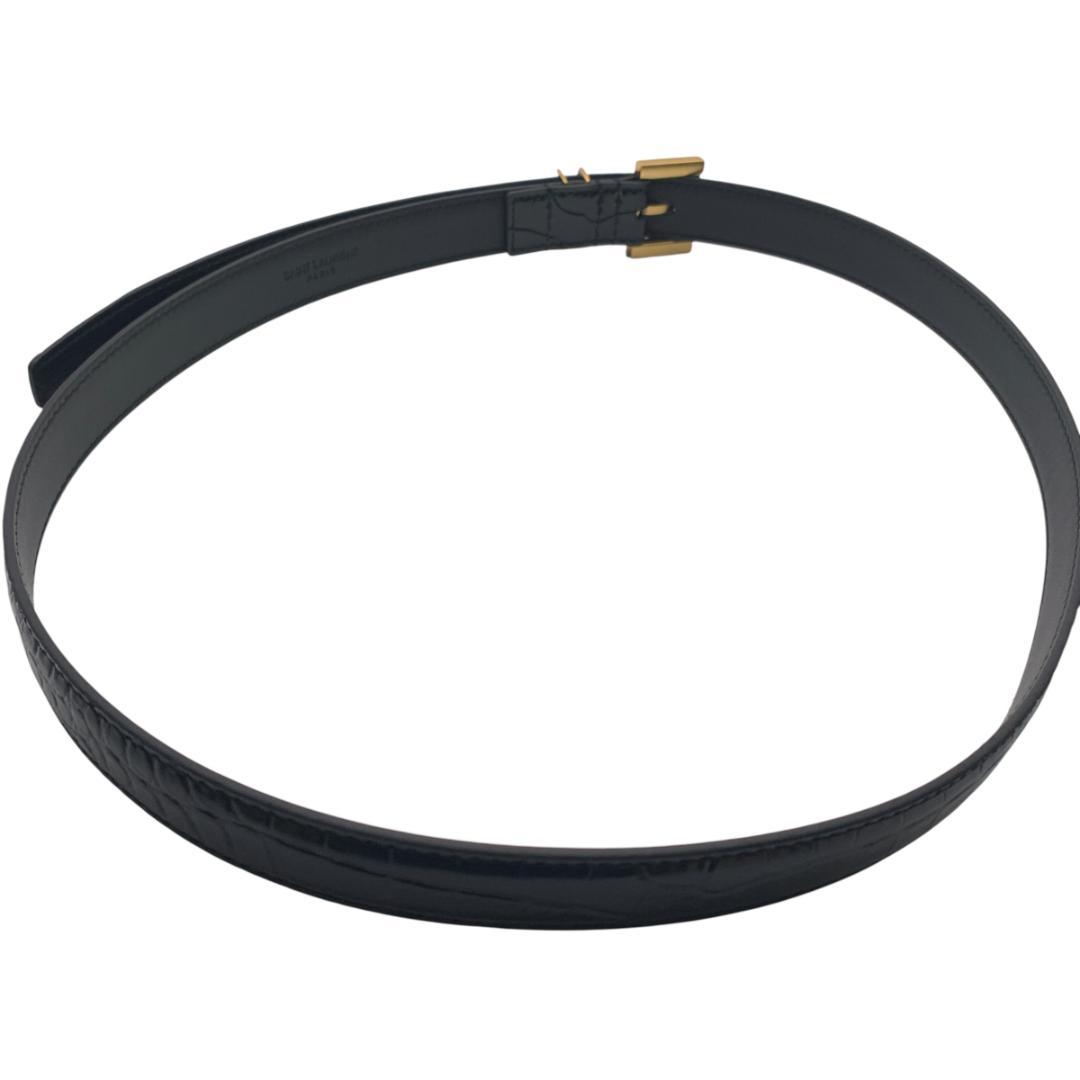 美品★YSL イヴサンローラン　細いベルト79-89cm