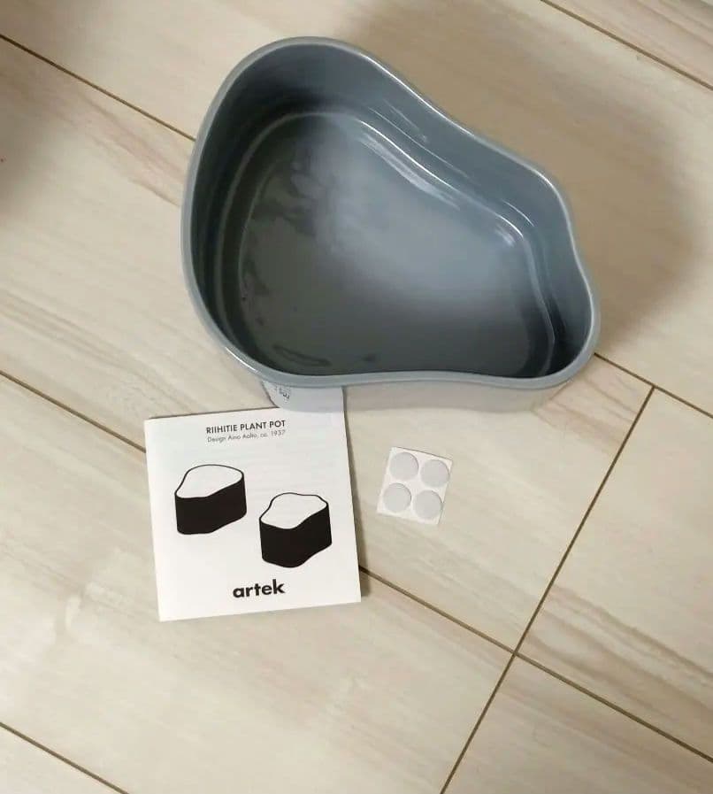 artek Plant Pot グレー　正規品　小物入れ　アルテック