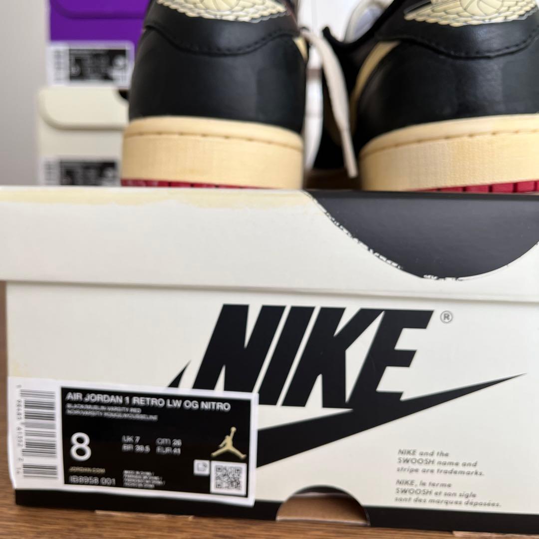 靴 NIKE AIR JORDAN 1 RETRO LOW OG NITRO