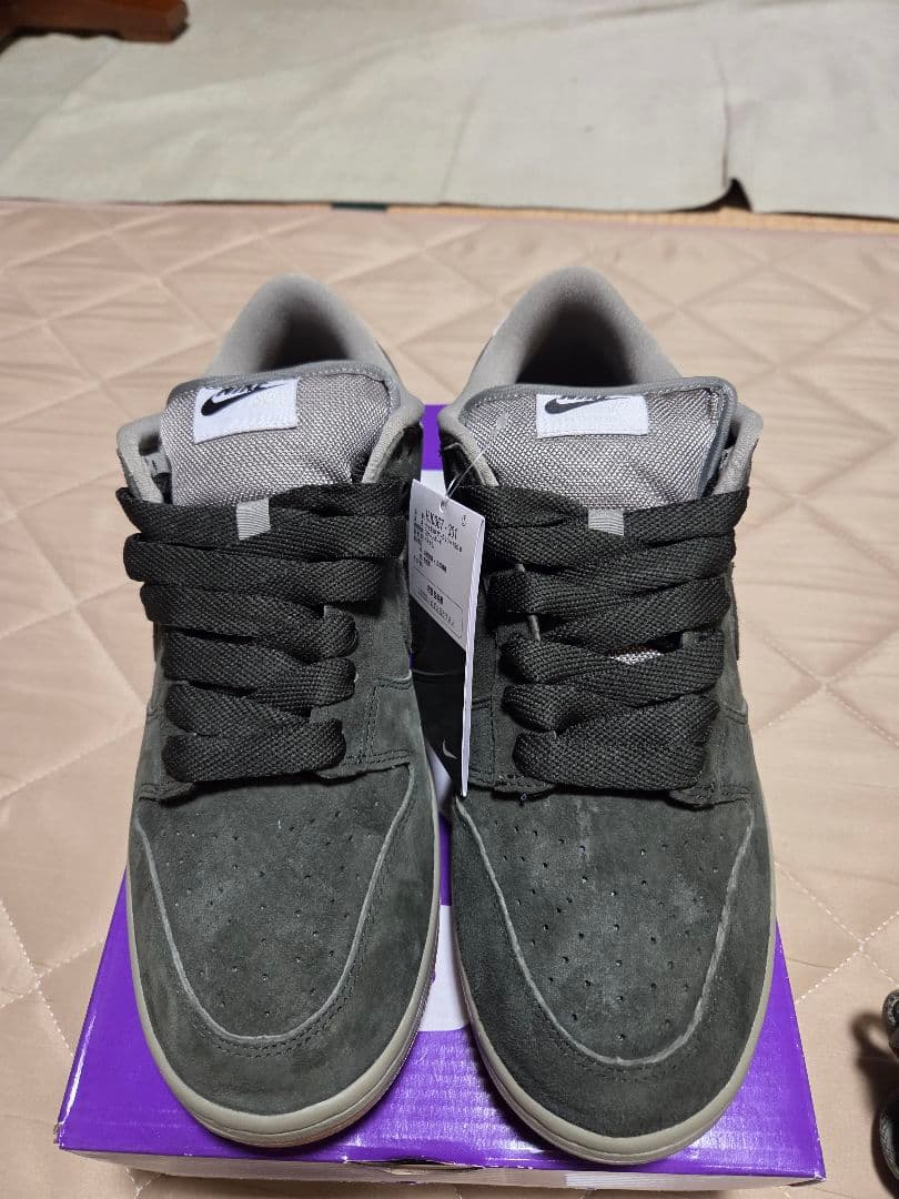 靴 Nike sb dunk low pro sequoia light army