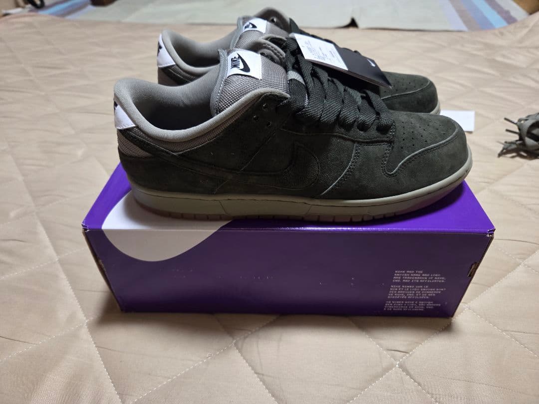 靴 Nike sb dunk low pro sequoia light army