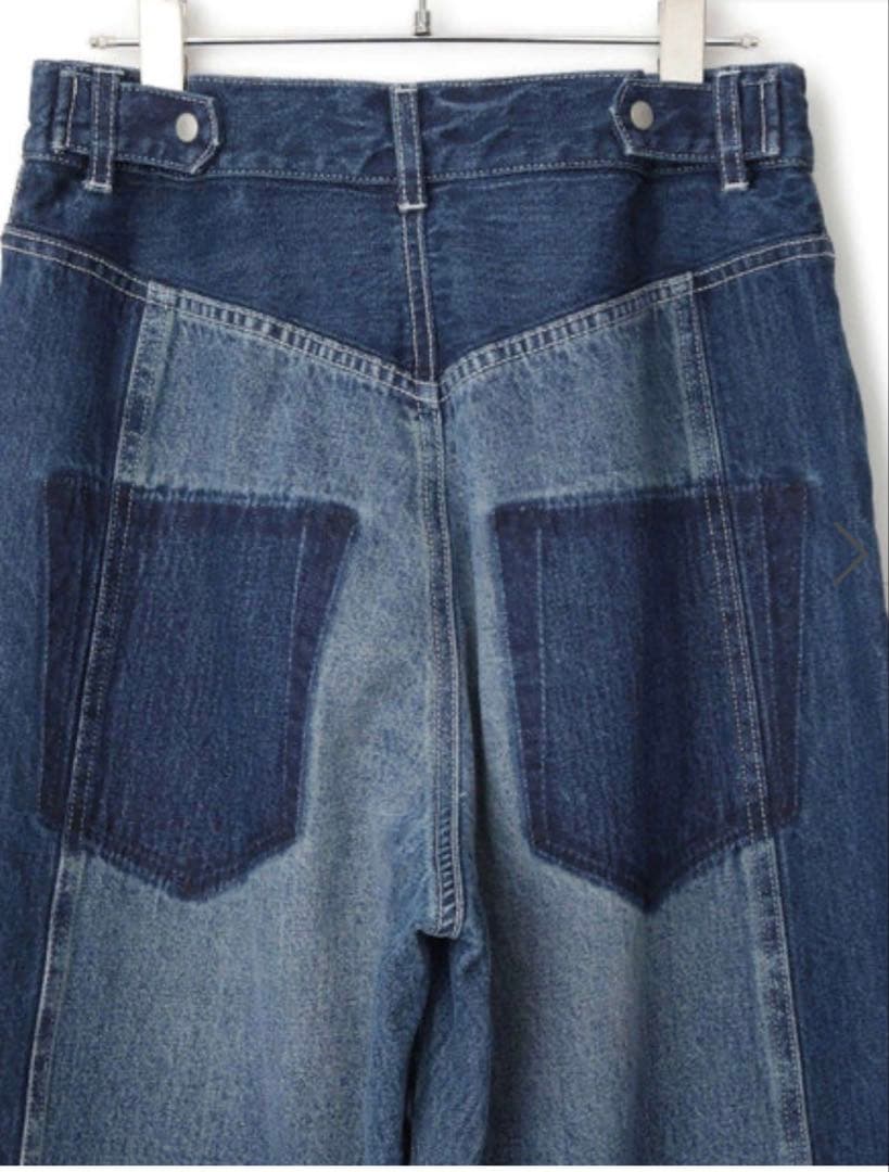 リメイクライクコントラストデニム ADAM ET ROPE' FEMME