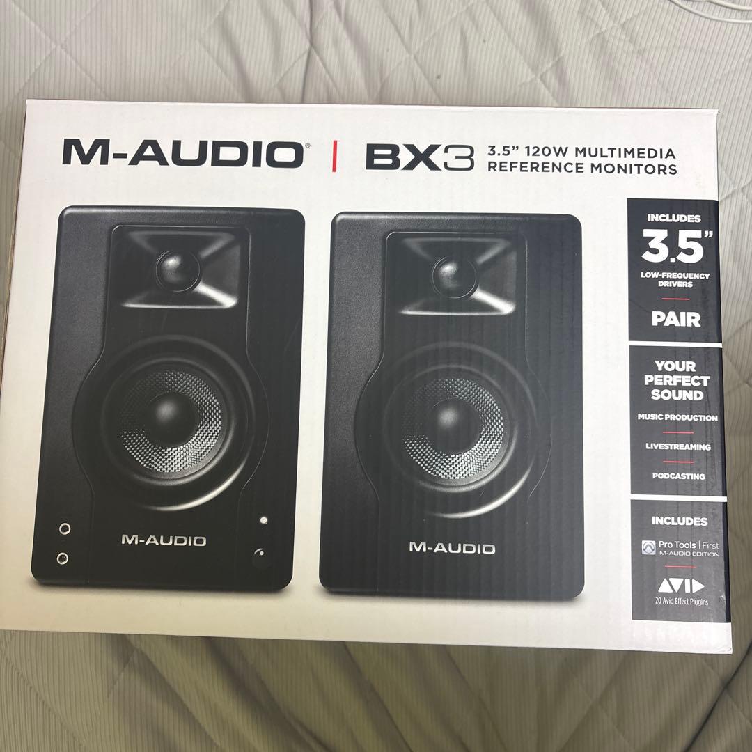 M-AUDIO BX3 3.5インチ モニタースピーカー ペア