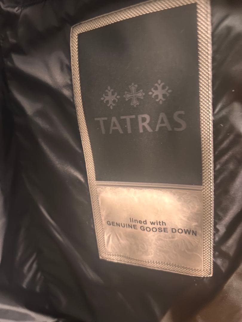 【TATRAS】　POLITEAMA ポリテアマ ダウンジャケット　サイズXL